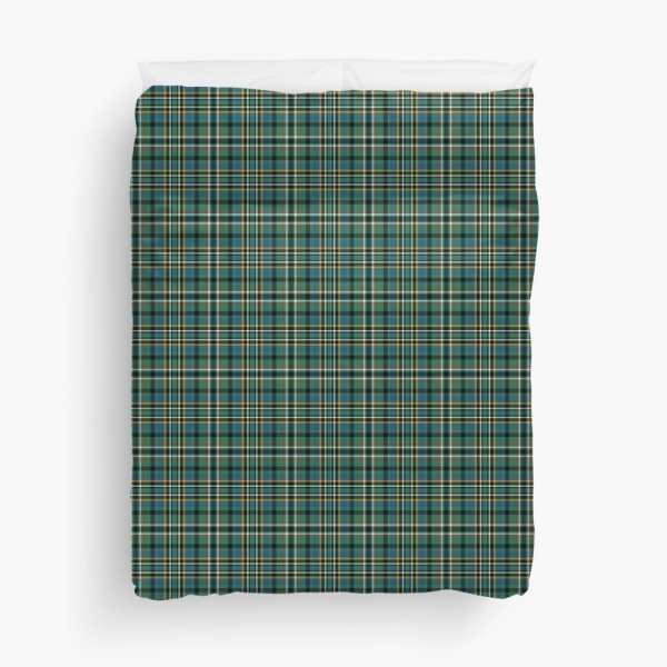 Clan Scott Green Tartan Duvet Cover