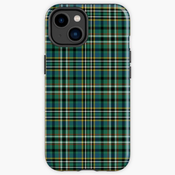 Clan Scott Green Tartan iPhone Case