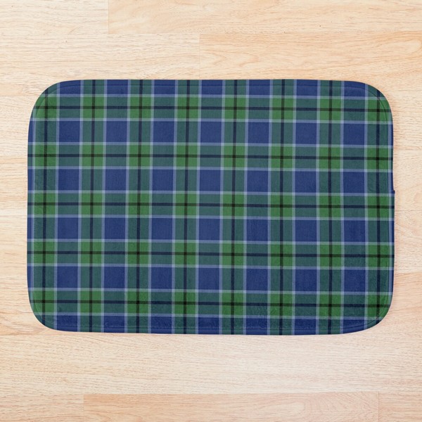 Clan Scott tartan floor mat