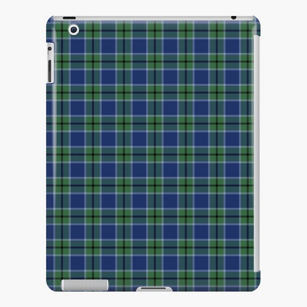 Clan Scott tartan iPad case