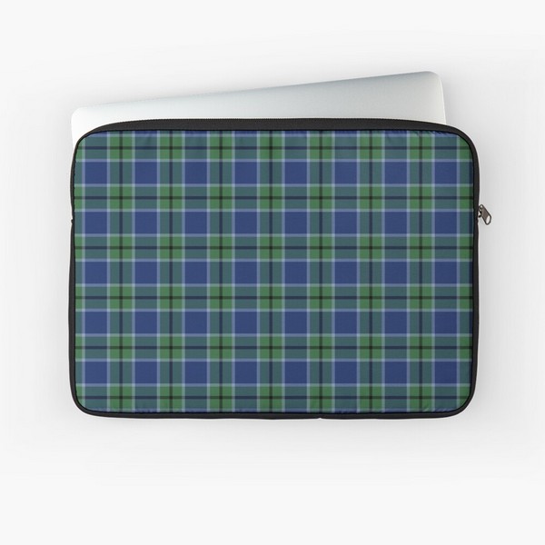 Clan Scott tartan laptop sleeve