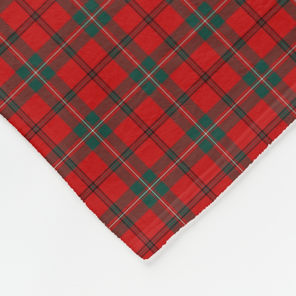 Scott tartan fleece blanket