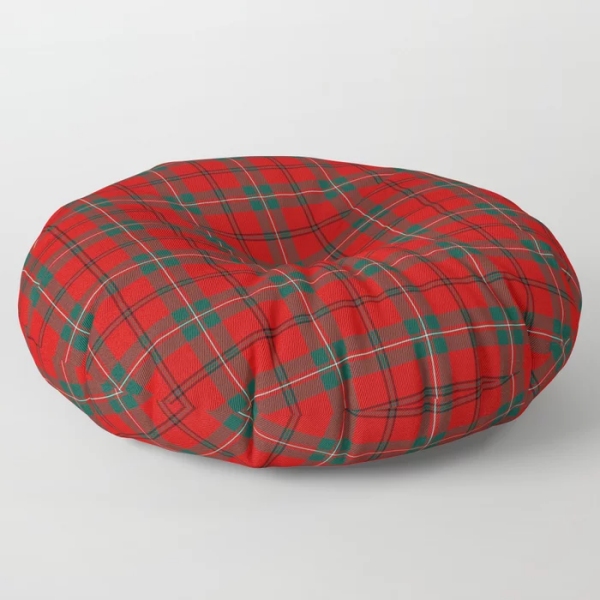 Scott tartan floor pillow