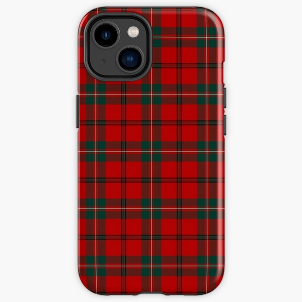 Scott tartan iPhone case