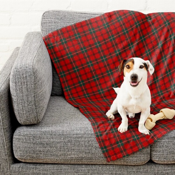 Clan Scott Tartan Pet Blanket