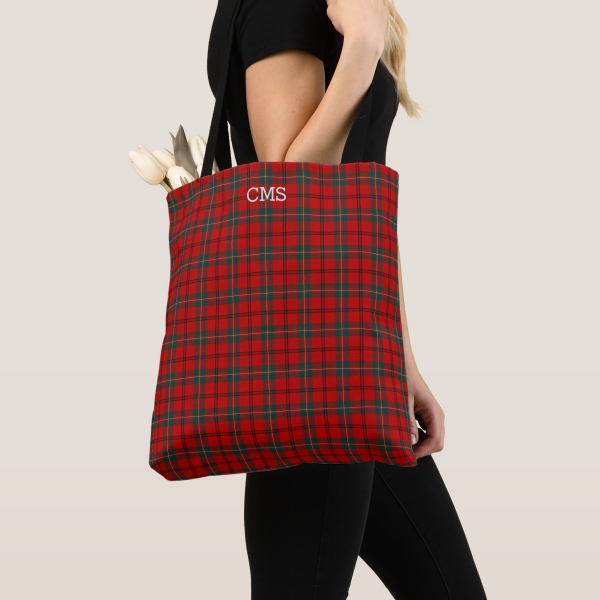 Clan Scott Tartan Tote Bag