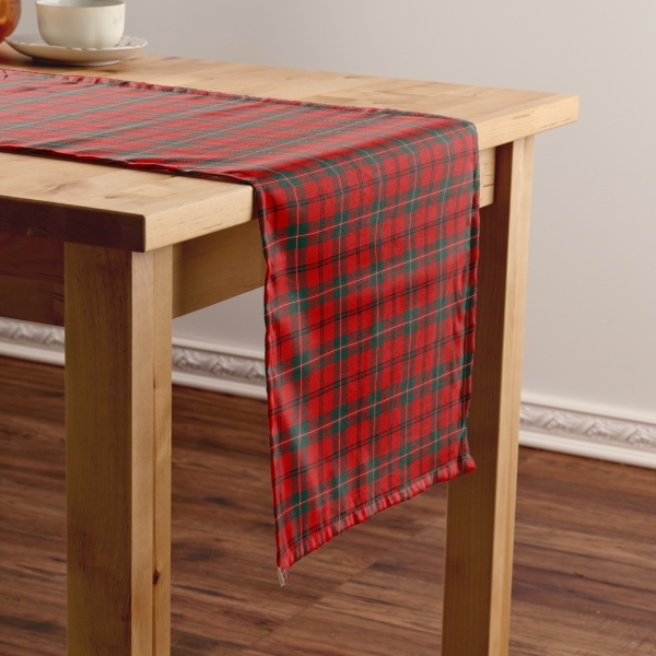 Scott tartan table runner