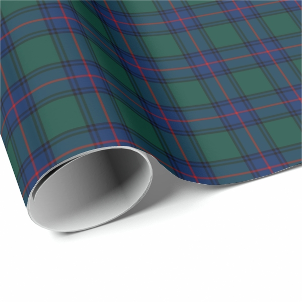 Shaw tartan wrapping paper