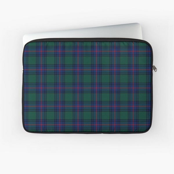 Shaw tartan laptop sleeve