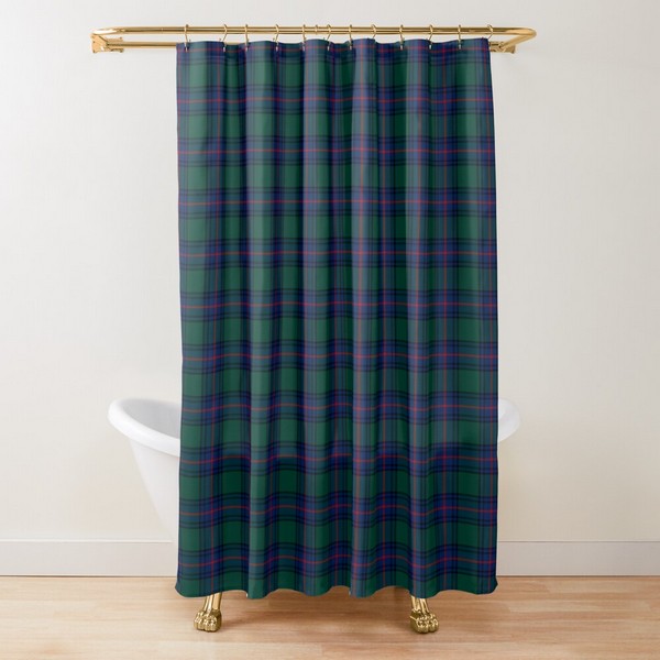 Clan Shaw Tartan Shower Curtain