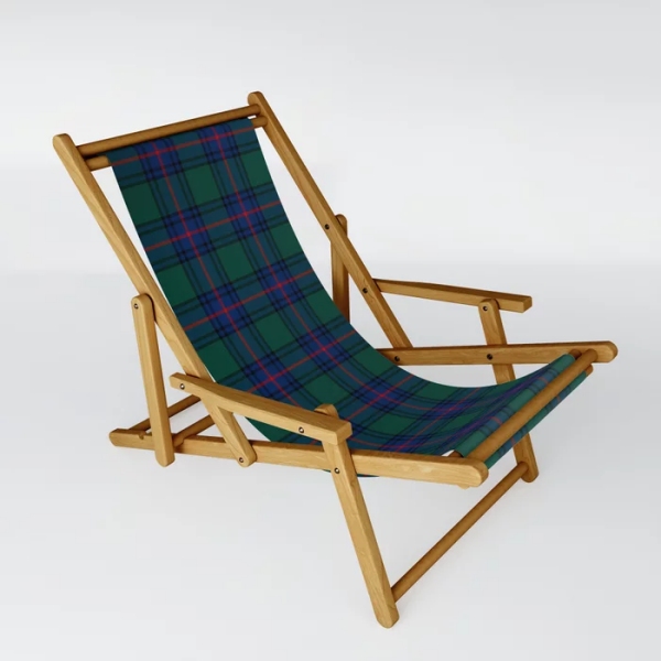 Shaw tartan sling chair