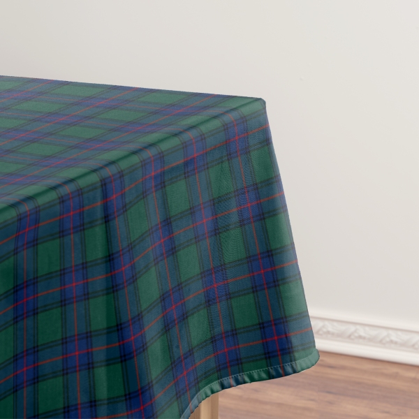 Shaw tartan tablecloth