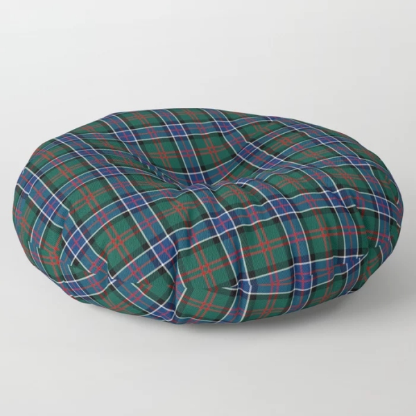 Sinclair Hunting tartan floor pillow