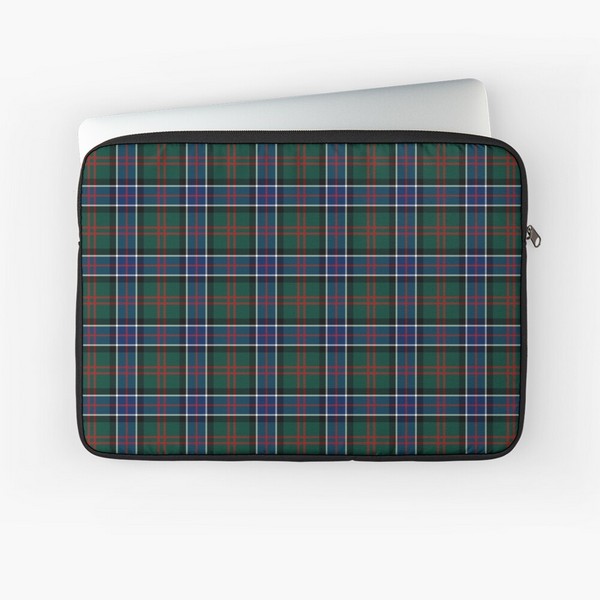 Sinclair Hunting tartan laptop sleeve