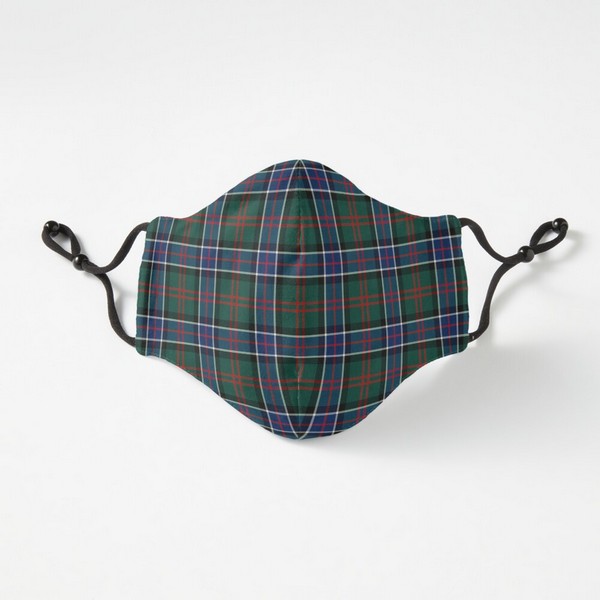 Sinclair Hunting tartan fitted face mask