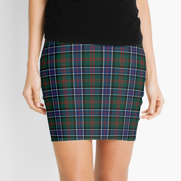 Sinclair Hunting tartan mini skirt