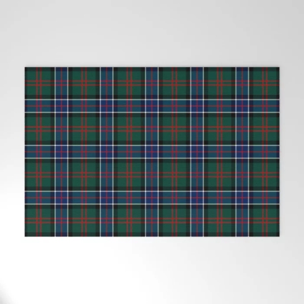 Sinclair Hunting tartan welcome mat