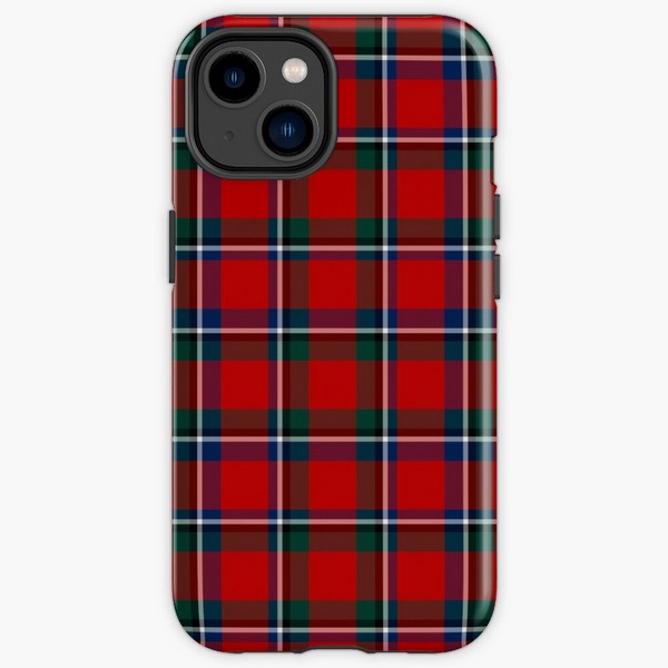 Sinclair tartan iPhone case