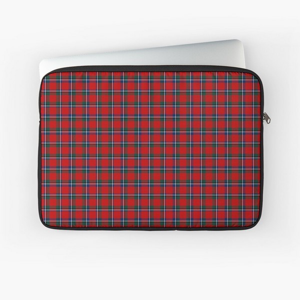 Sinclair tartan laptop sleeve