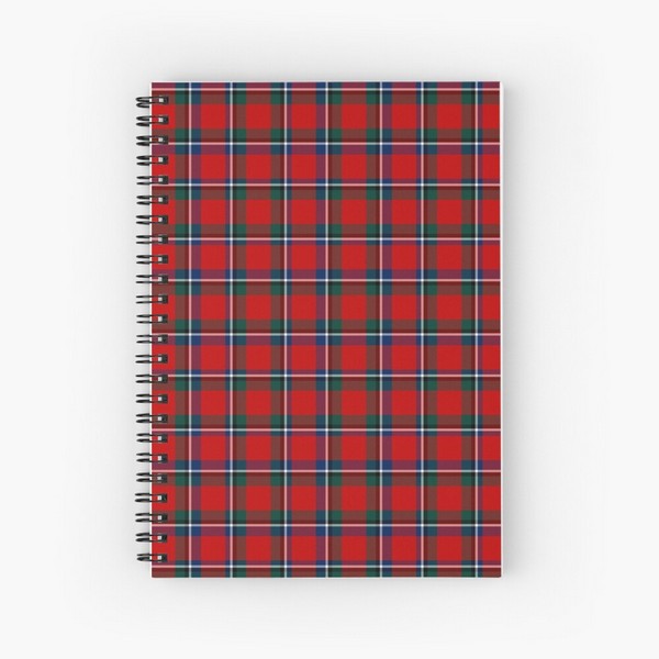 Sinclair tartan spiral notebook