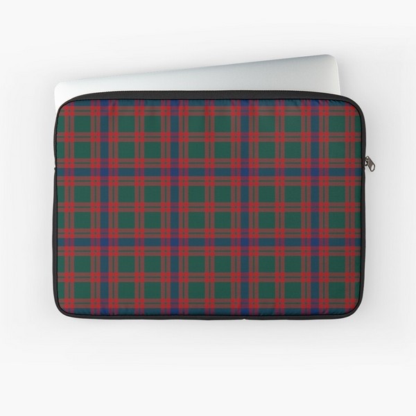 Clan Skene tartan laptop sleeve