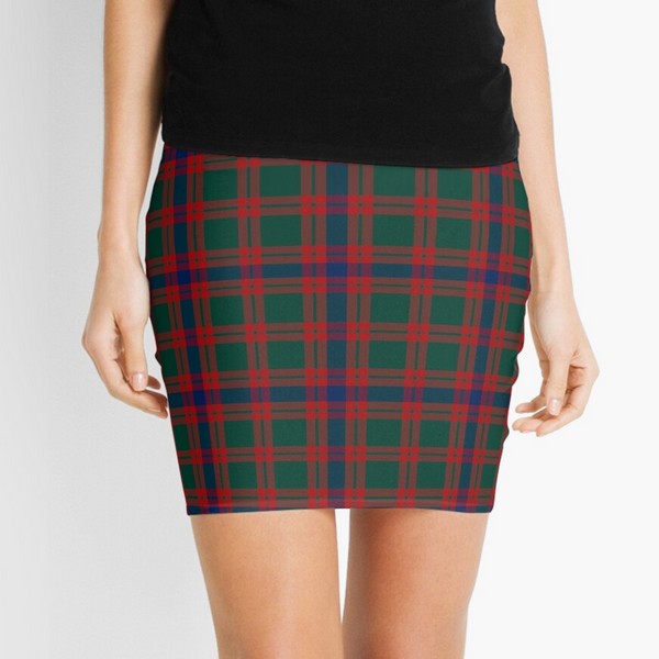 Clan Skene tartan mini skirt