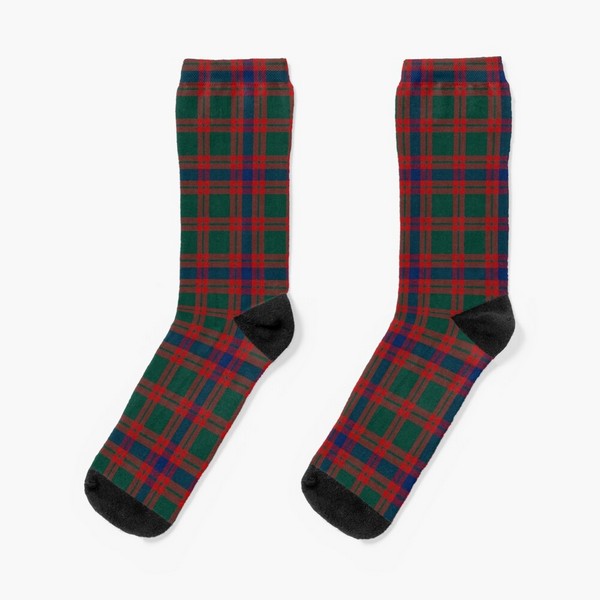 Clan Skene tartan socks