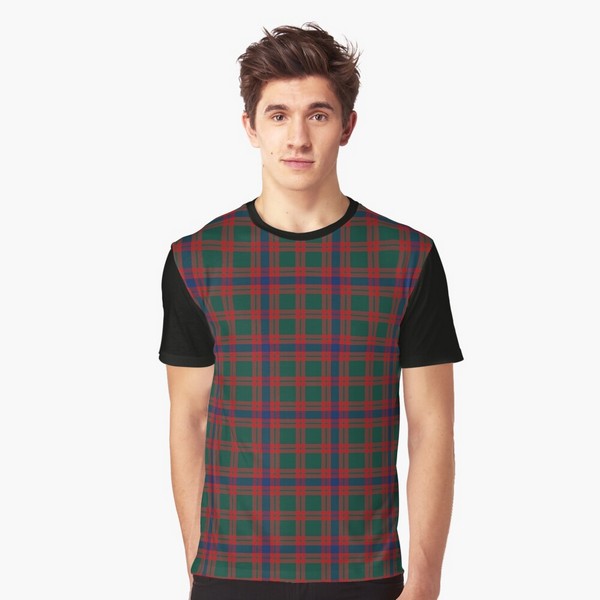 Clan Skene tartan tee shirt