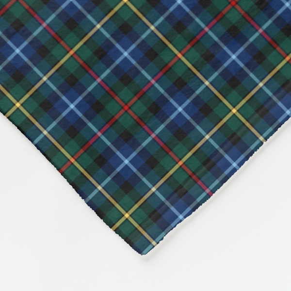 Smith tartan fleece blanket