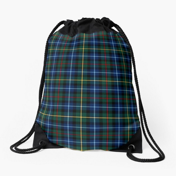 Smith tartan drawstring bag