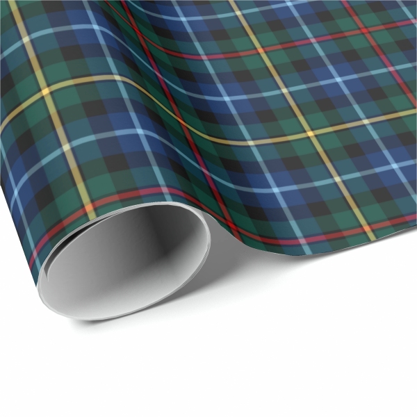 Smith tartan wrapping paper