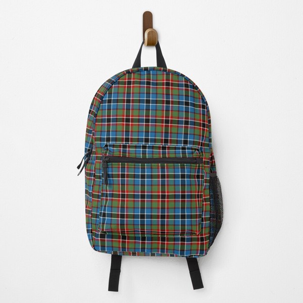 Souter tartan backpack