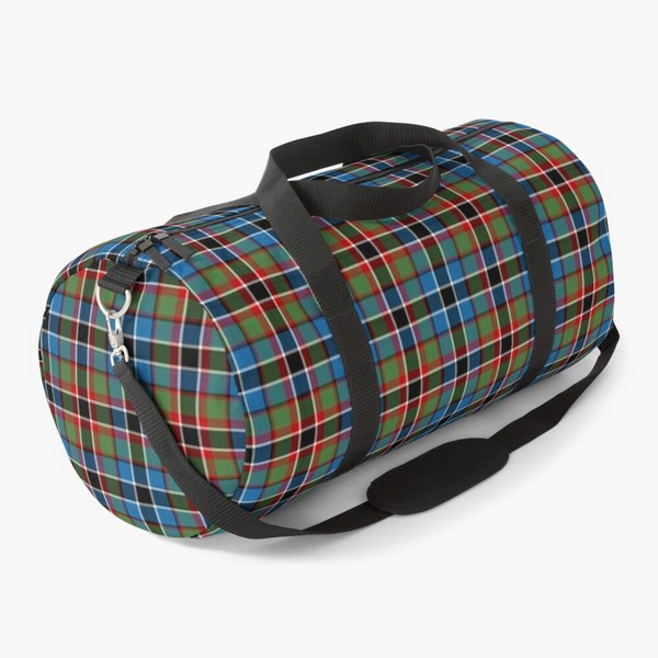 Souter tartan duffle bag