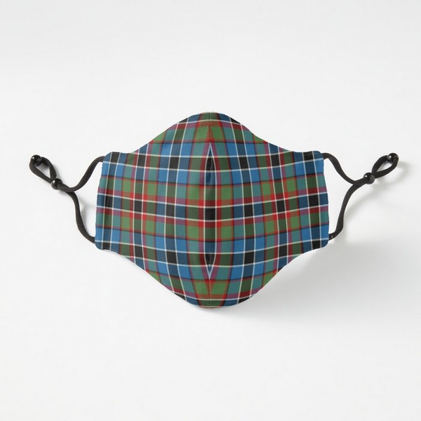 Souter tartan fitted face mask