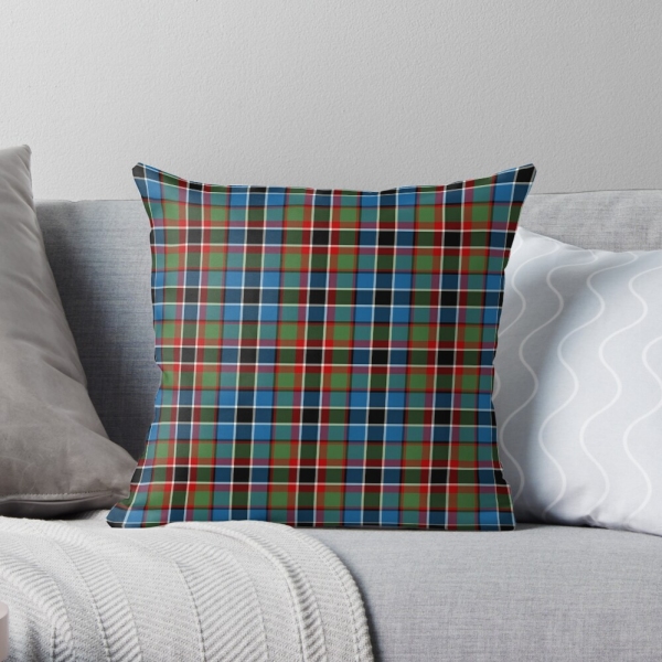 Souter tartan throw pillow