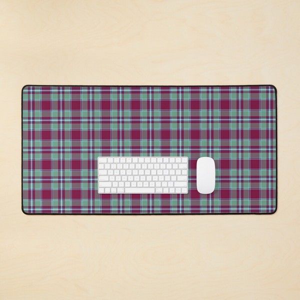 Spence tartan desk mat