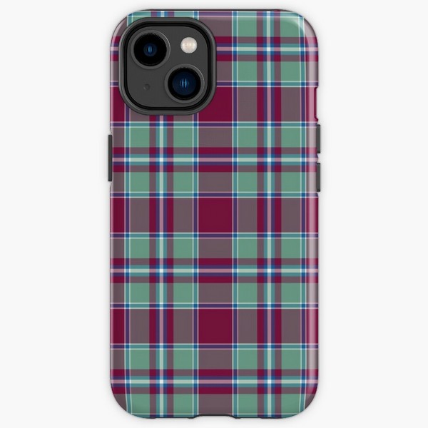 Spence tartan iPhone case