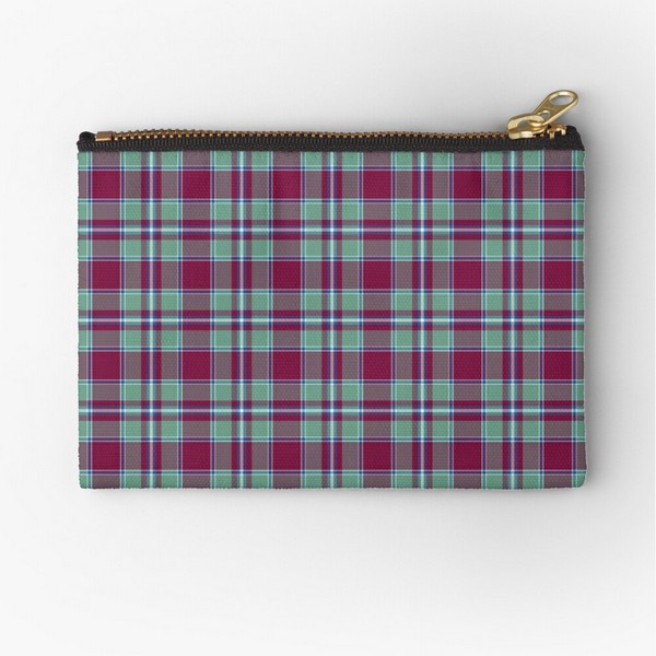 Spence tartan accessory bag