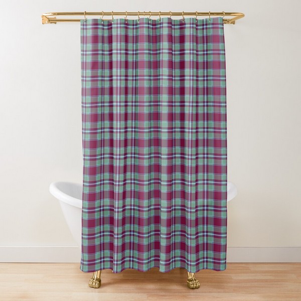 Spence tartan shower curtain