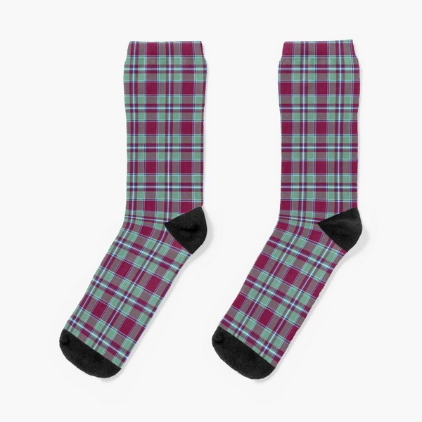 Spence tartan socks