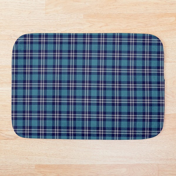 St Andrews tartan floor mat