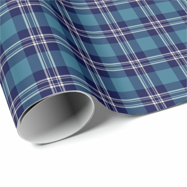 St Andrews tartan wrapping paper