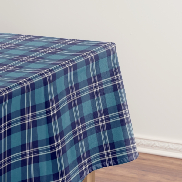 St Andrews tartan tablecloth