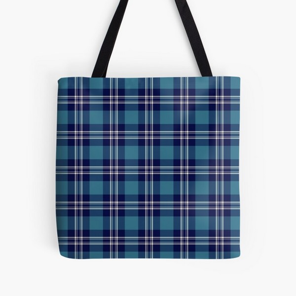 St Andrews tartan tote bag