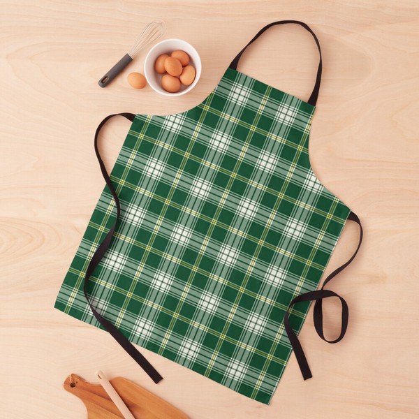 St Patrick tartan apron