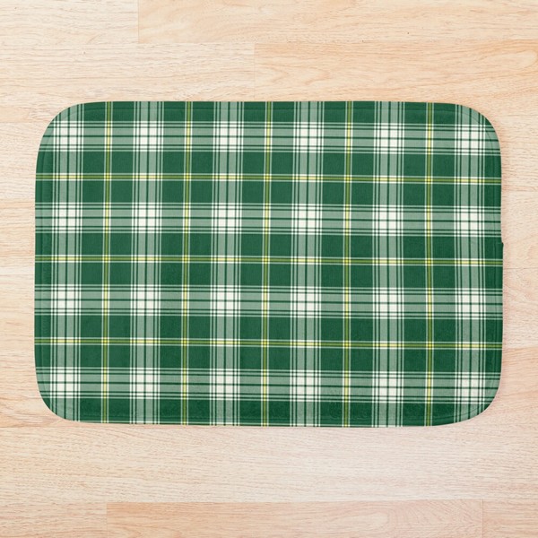 St Patrick tartan floor mat