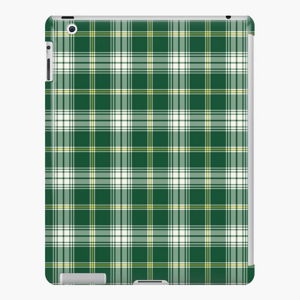 St Patrick tartan iPad case