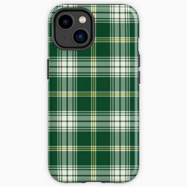 St Patrick Tartan iPhone Case