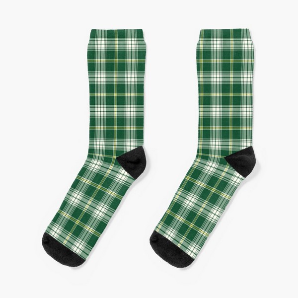 St Patrick tartan socks