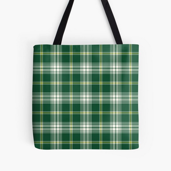 St Patrick tartan tote bag